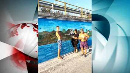 Ένα διαφορετικό graffiti στον Καραβόμυλο Στυλίδας