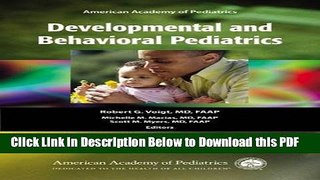 [Read] AAP Developmental and Behavioral Pediatrics Free Books