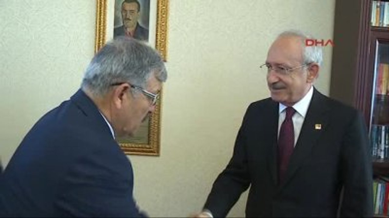 Kılıçdaroğlu, Büyük Birlik Partisi Genel Başkanı Destici ile Görüştü