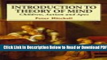 [Get] Introduction to Theory of Mind (Hodder Arnold Publication) Popular New