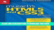 [PDF] Murach s HTML5 and CSS3, 3rd Edition Popular Online