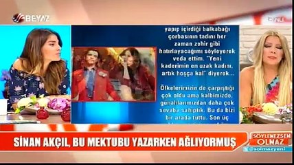 Sinan Akçıl'ın mektubu hem güldürdü hem düşündürdü