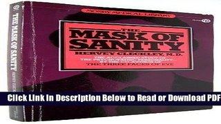 [Get] The Mask of Sanity (Mosby medical library) Free Online