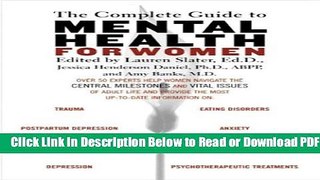 [Get] The Complete Guide to Mental Health for Women Popular New