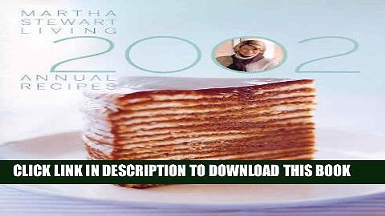 [PDF] Martha Stewart Living 2002 Annual Recipes Full Colection