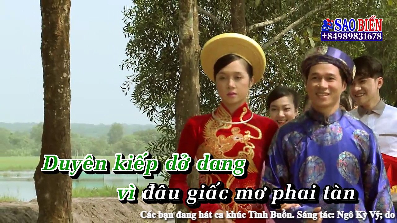 Karaoke Tình Buồn (Minh Luân)-FULLBEAT ✔