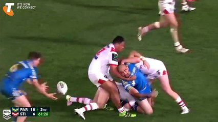 Un essai incroyable en NRL des Dragons