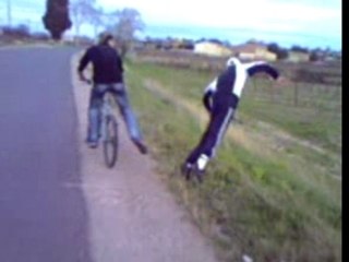 gamelle inattendue chute