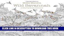 [PDF] Wild Savannah: A Coloring Book Adventure (A Millie Marotta Adult Coloring Book) Popular Online
