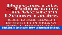 [Reads] Bureaucrats and Politicians in Western Democracies Online Books