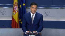Sánchez achaca a Rajoy la responsabilidad de la investidura fallida.