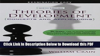 [PDF] Theories of Development (Concepts and Applications) 6th Edition (Examination Copy) Ebook
