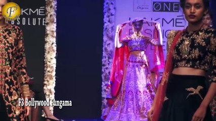 RADHIKA APTE ON RAMP FOR SAROJ JALAN SHOW LFW DAY 5