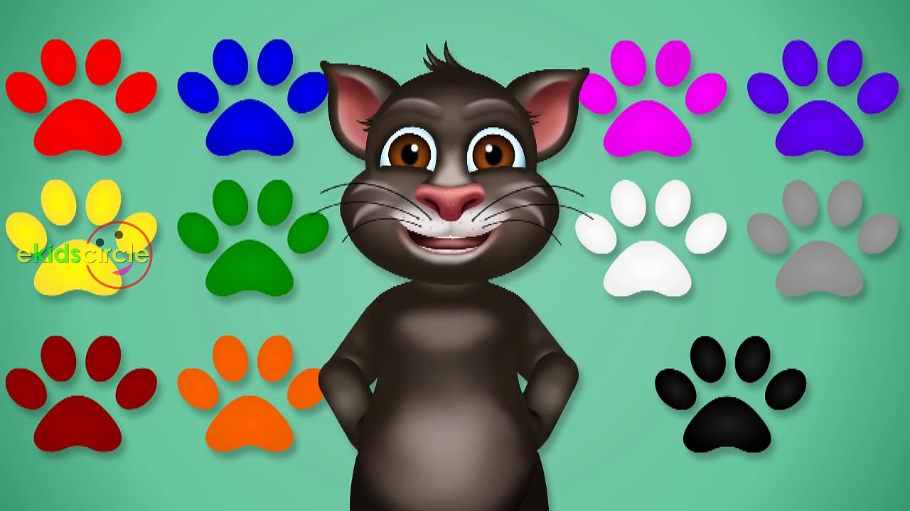 Colors for Children to Learn with Tom Cat   Kids Learning Videos   Color Lesson for Children ! !