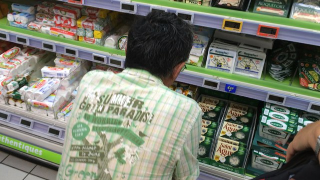 Action des producteurs de lait