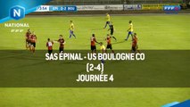 J4 : SAS Epinal - US Boulogne CO (2-4), le résumé