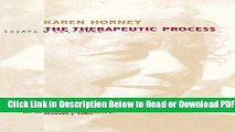 [PDF] The Therapeutic Process: Essays and Lectures Free Online