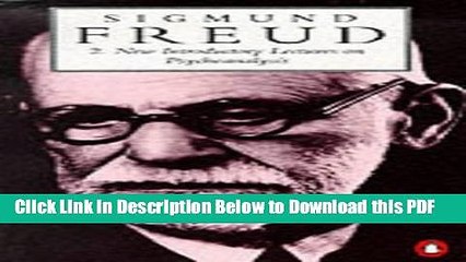 [PDF] The Penguin Freud Library Volume 2. New Introductory Lectures On Psychoanalysis Popular Online