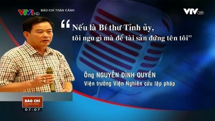 Những phát ngôn ấn tượng của các lãnh đạo trong tuần qua