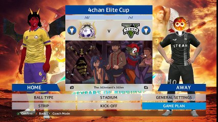 2016 4chan Summer Cup Round of 16 - /d/ vs /v/