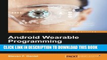 [PDF] Android Wearable Programming Popular Collection