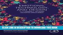 New Book Emotions, Technology, and Design (Emotions and Technology)