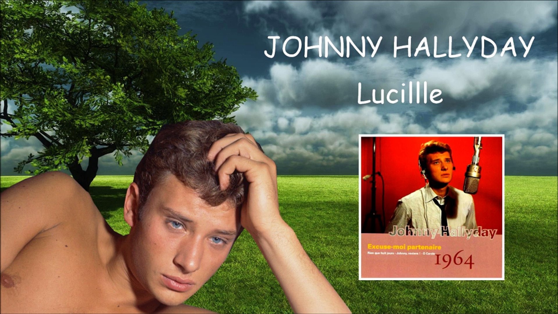 ⁣johnny Hallyday lucille