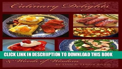 [PDF] Culinary Delights:   Words of Wisdom Popular Online