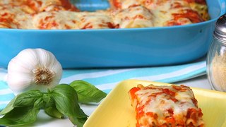 Pizza Lasagna Rolls