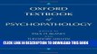 New Book Oxford Textbook of Psychopathology (Oxford Series in Clinical Psychology)
