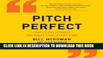 Collection Book Pitch Perfect: How to Say It Right the First Time, Every Time