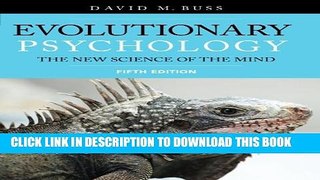 Collection Book Evolutionary Psychology: The New Science of the Mind