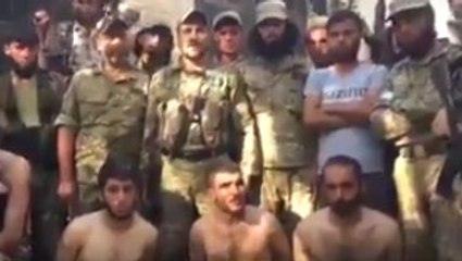Amarne'de Rehin Alınan YPG'lilerin Videosu Ortaya Çıktı