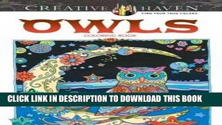 [PDF] Creative Haven Owls Coloring Book (Adult Coloring) Full Collection