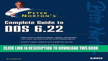 [PDF] Peter Norton s Complete Guide to DOS 6.22 Popular Online
