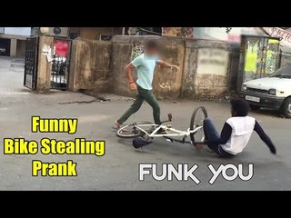 Epic Bike/Bicycle Stealing Prank by Funk You (Prank in India)