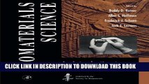 Collection Book Biomaterials Science:: An Introduction to Materials in Medicine