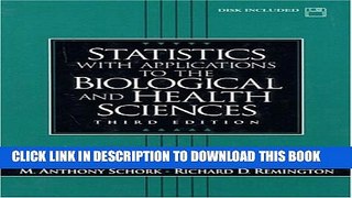 New Book Statistics with Applications to the Biological and Health Sciences (3rd Edition)