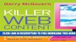 New Book Killer Web Content: Make the Sale, Deliver the Service, Build the Brand