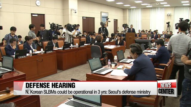 N. Korea capable of operationalizing SLBMs within 3 yrs: S. Korea's defense ministry