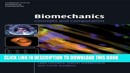 [PDF] Biomechanics: Concepts and Computation Full Online