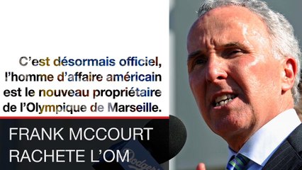 McCourt, businessman, futur propriétaire de l'OM