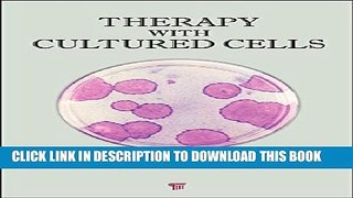 New Book Therapy with Cultured Cells