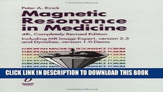 New Book Magnetic Resonance in Medicine