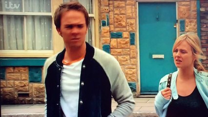 coronation street 2016 David & Sarah scenes