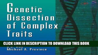 Collection Book Genetic Dissection of Complex Traits, Volume 42 (Advances in Genetics)