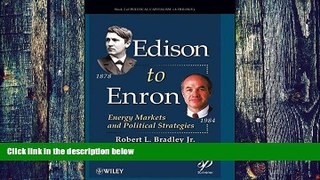 Big Deals  Edison to Enron: Energy Markets and Political Strategies  Best Seller Books Most Wanted