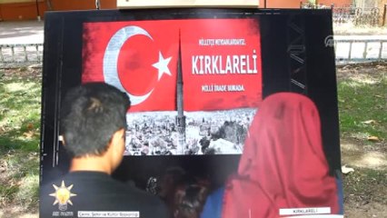 15 Temmuz Milli İradenin Yükselişi" Sergisi