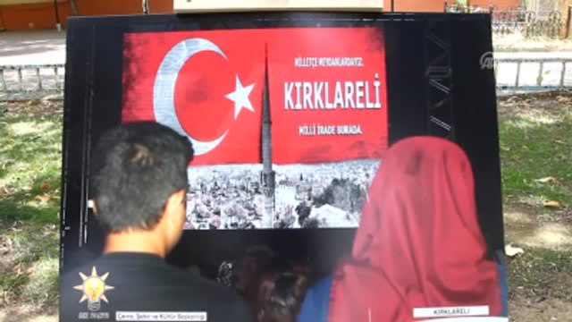 15 Temmuz Milli İradenin Yükselişi Sergisi