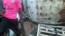 Urgent - Car Ndiaga NDIAYE renversé, (échangeur Hann-mariste), fait 18 blessés dont 4 très graves - part 1